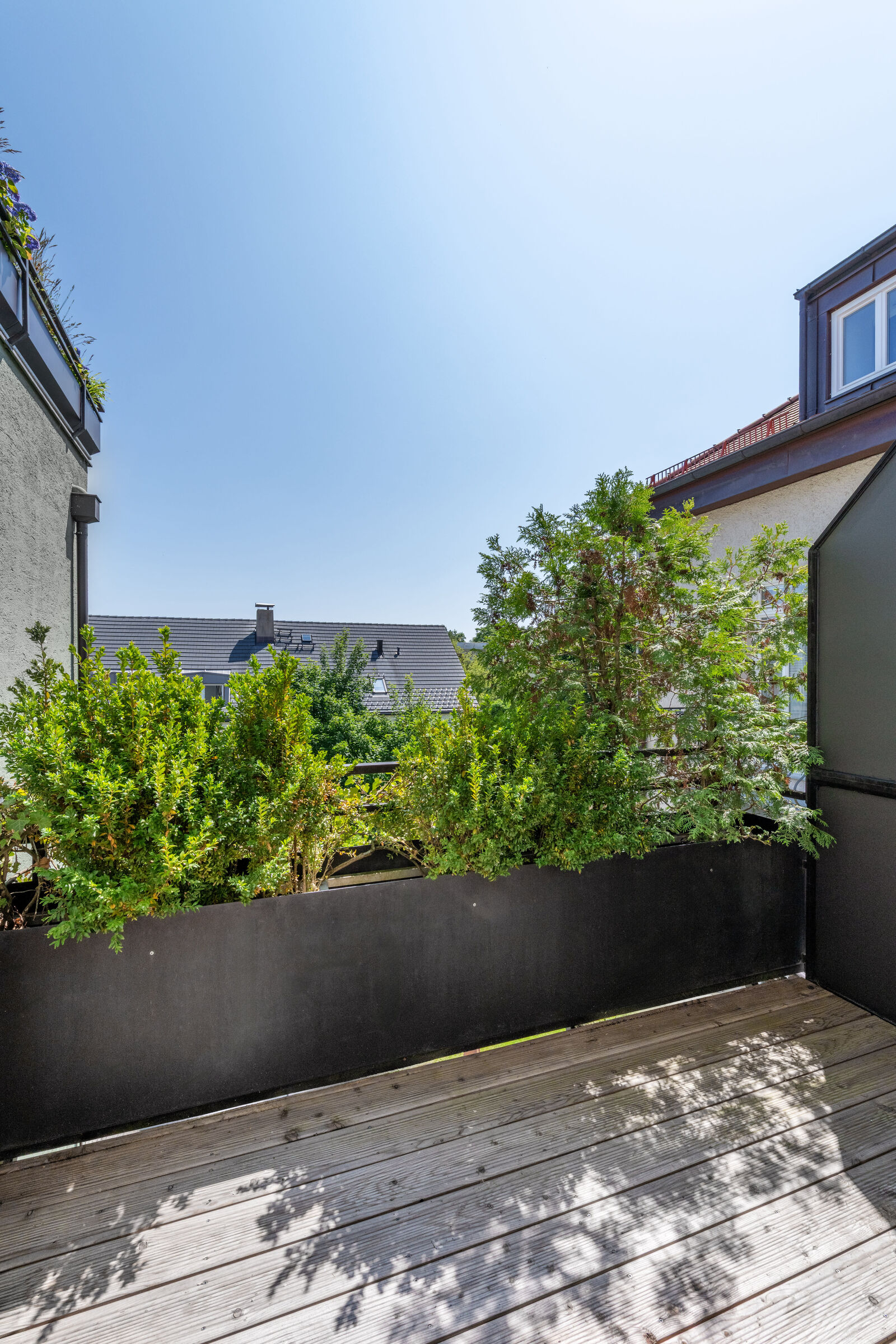 Begrünter Balkon