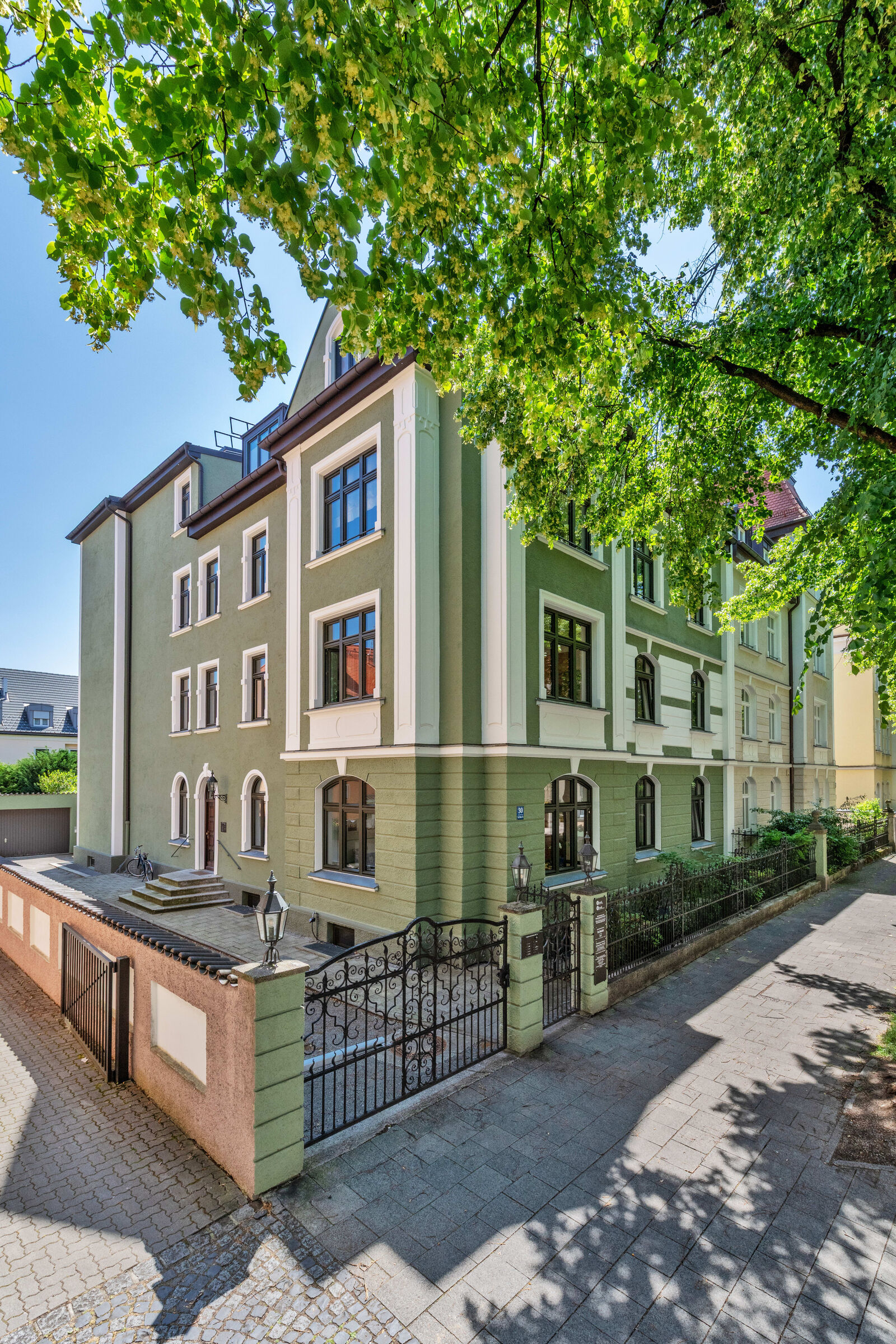 Denkmalgeschütztes Stadthaus