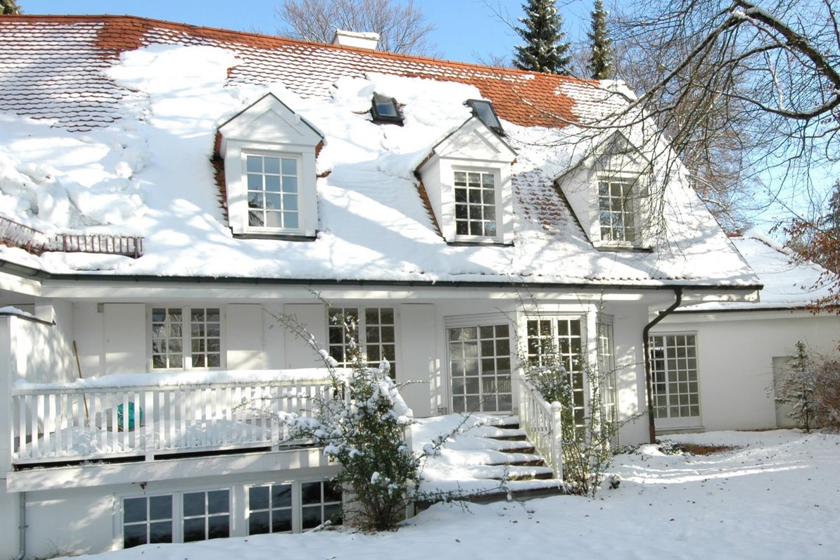 House in winter