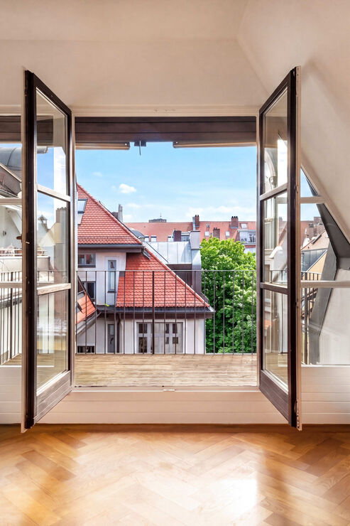 Zugang zum Südbalkon