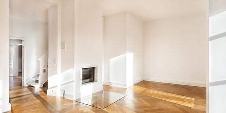 Stylish penthouse duplex in a historic city mansion