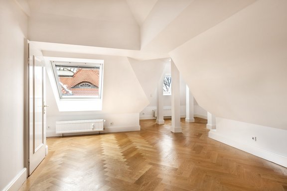 Charming tower room