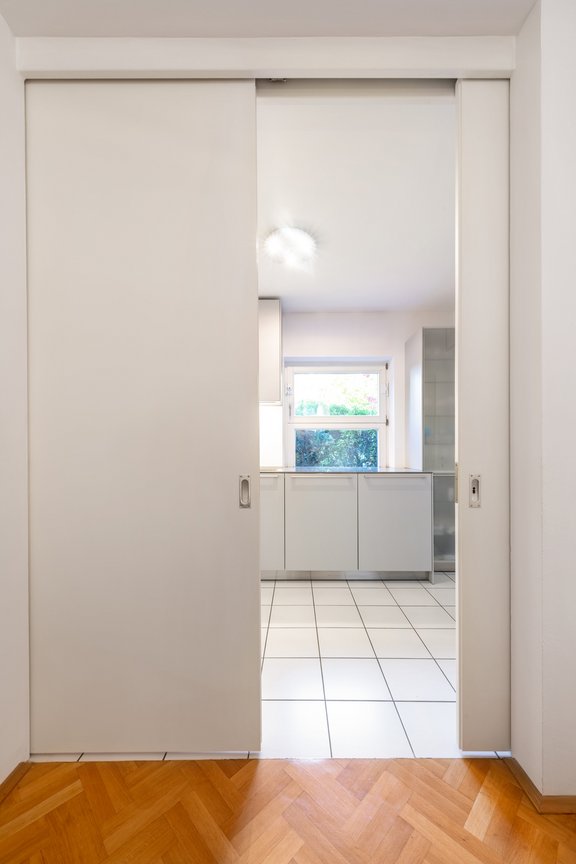 Schiebetür zur Küche