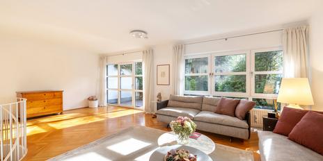 Stilvolle Gartenwohnung mit 4 Zimmern und hochwertiger Ausstattung in exquisiter Lage