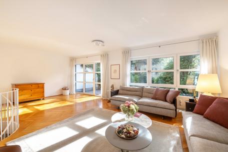 Stilvolle Gartenwohnung mit 4 Zimmern und hochwertiger Ausstattung in exquisiter Lage