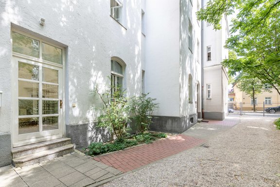 Ruhige Lage im Rückgebäude