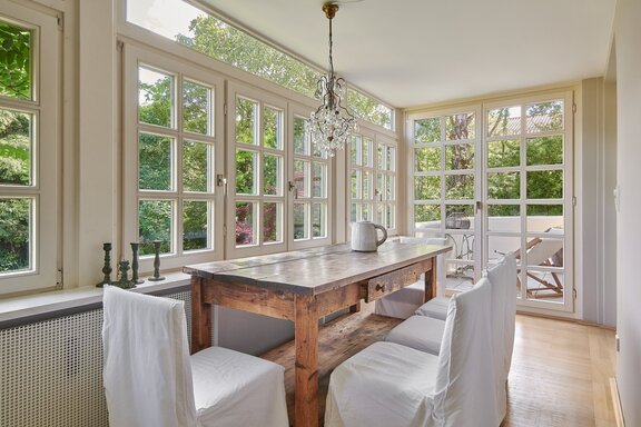 Conservatory with an Art Studio Vibe