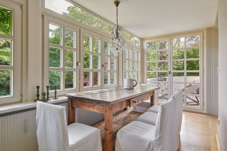 Conservatory with an Art Studio Vibe