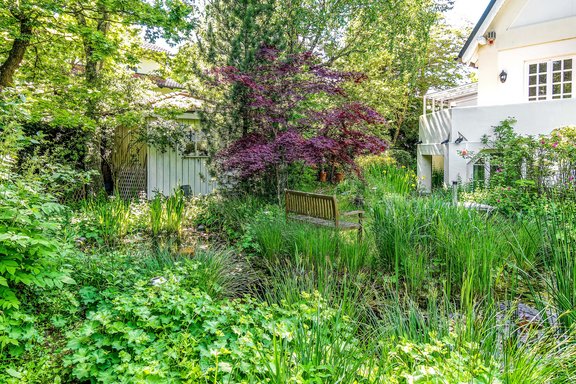 Perfekte Ausrichtung nach Süden und Westen