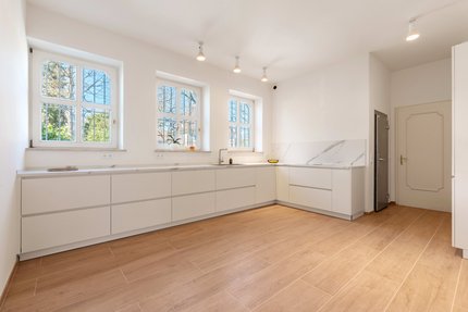 Kitchen-living room (2025) with dining area