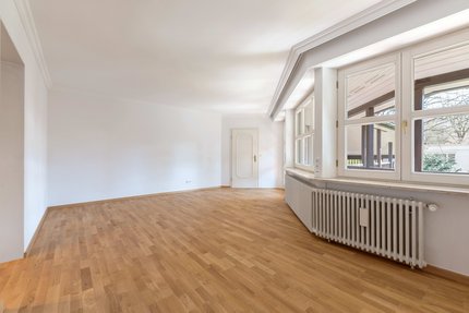 Master bedroom with balcony