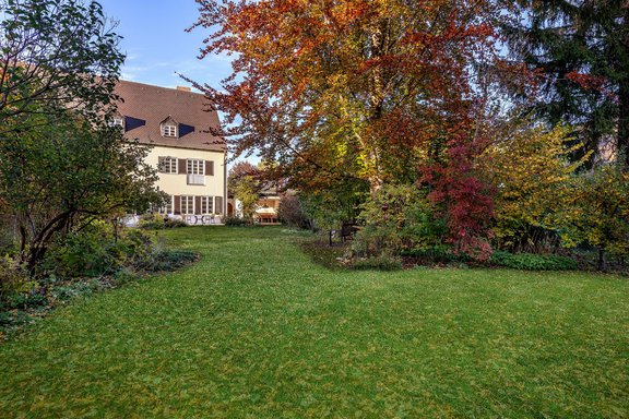 Spacious south garden