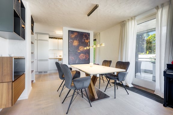 Essbereich und Küche