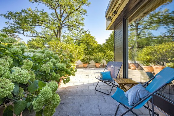 Üppige Blütenpracht