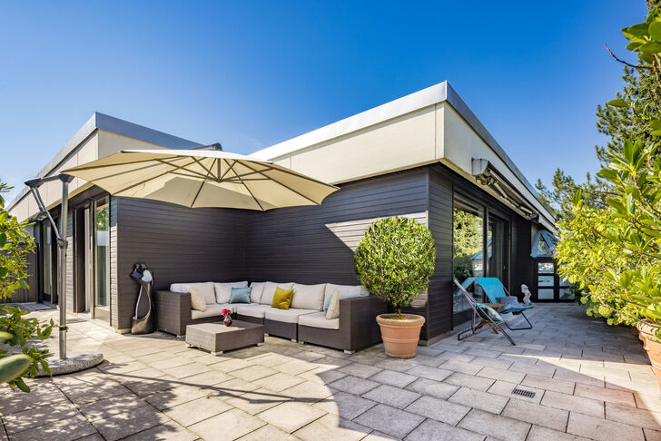 Wohnung im Penthouse-Stil