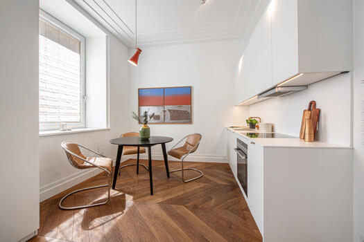 Spacious and open design