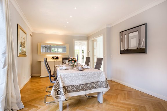 Geschützter Essbereich