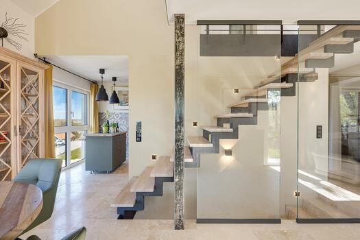 Treppe als Design-Statement