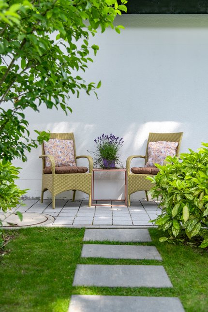 Lauschiger Sitzplatz