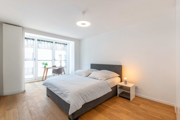 Geräumiges Schlafzimmer