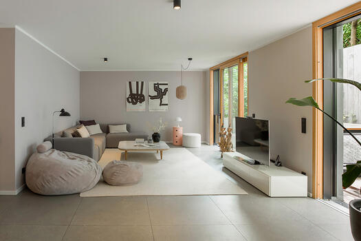 Ideally designed living area