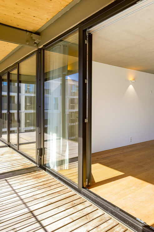 Großzügige Süd-Loggia