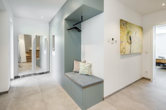 Einladender Empfangsbereich