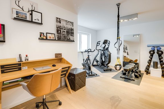 Hobbybereich mit Duschbad