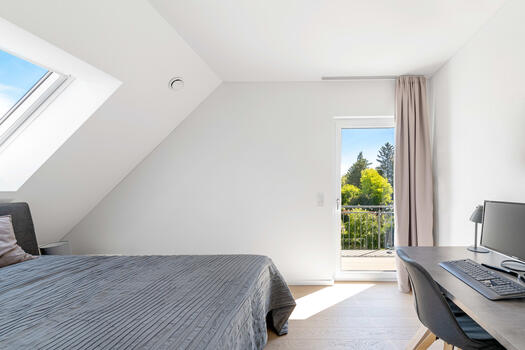 Gast/Arbeiten mit Balkon