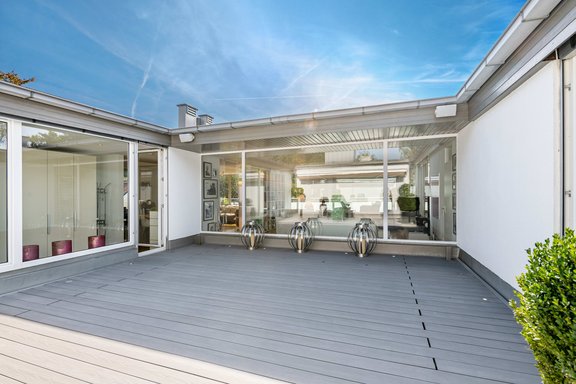 Uneinsehbares Atrium