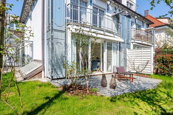 Sonnige Süd-Terrasse