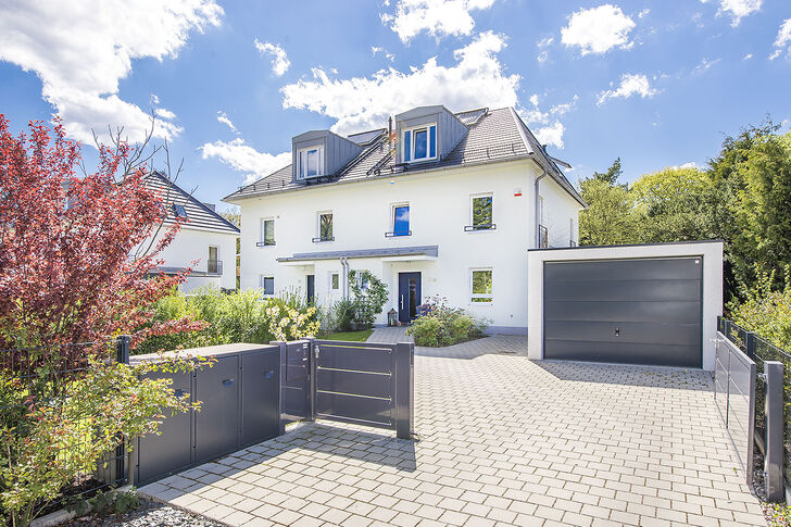 Hausansicht von der Straße