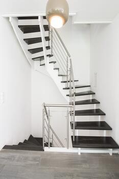 Open staircase