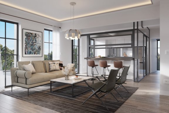 Koch-Essbereich (Illustr.)