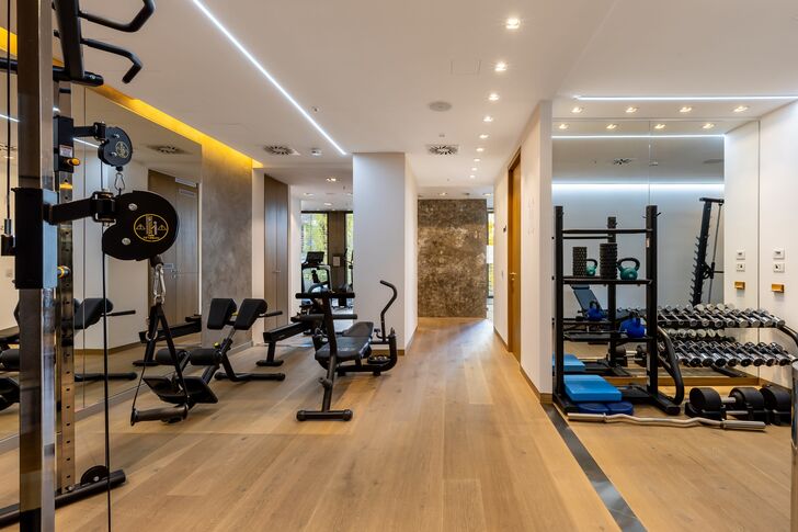 SPA mit Fitnessgeräten