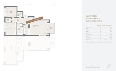 3. Obergeschoss - Wohnung 52