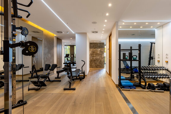 SPA with Fitness Equipment