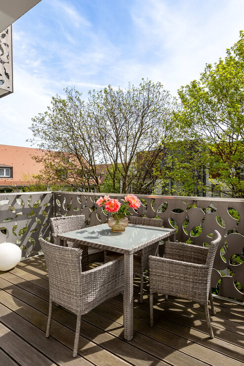 Balcony facing southeast