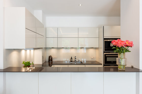 Custom-designed built-in kitchen