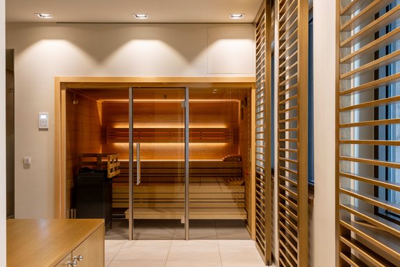 Spa with sauna