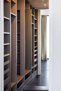 Custom made dressing room