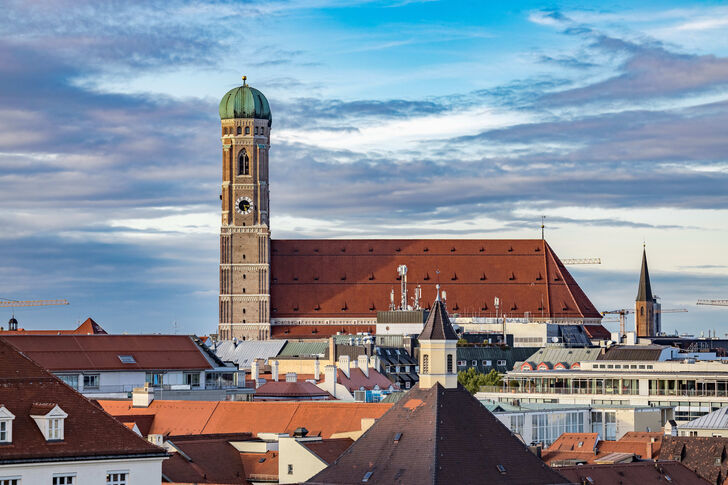 Blick auf die Liebfrauenkirche