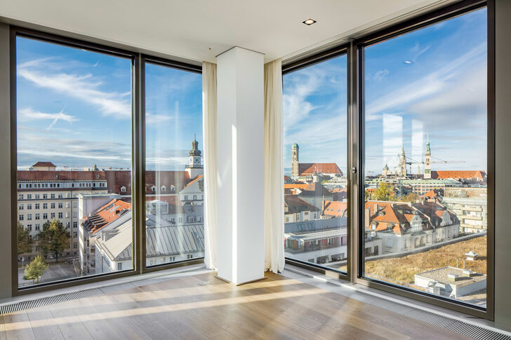 Panoramablick auf die Liebfrauenkirche