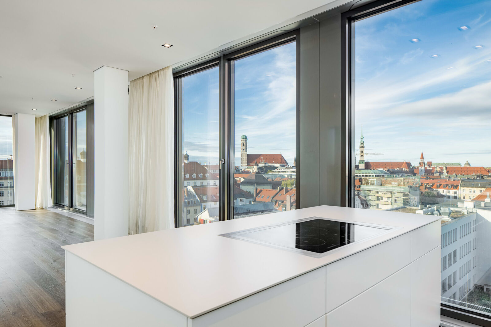 Blick aus dem Küchenbereich