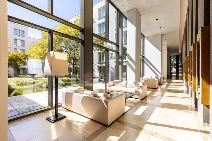 Lobby im Eingangsbereich