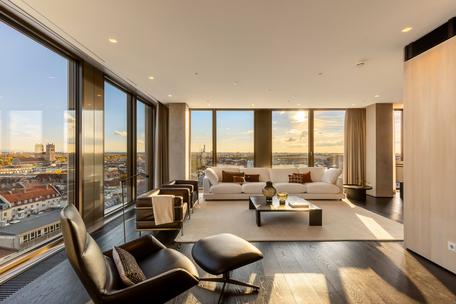 The View: Luxuriöses Penthouse mit einmaligem 360°-Panorama, Concierge und Spa im &quot;SEVEN&quot;