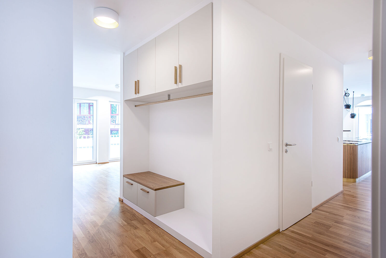 Eingangsbereich mit Garderobe