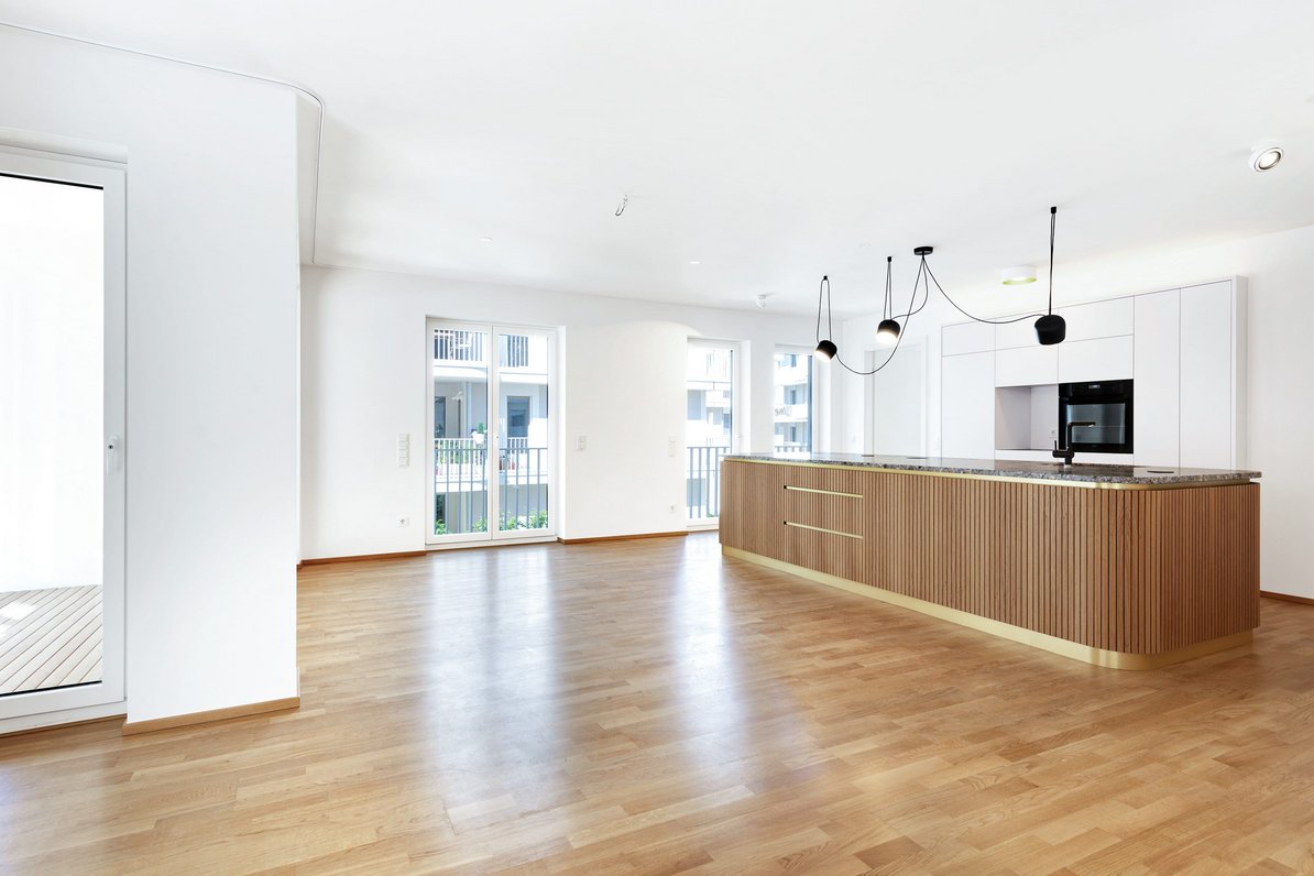 Kitchen and dining area