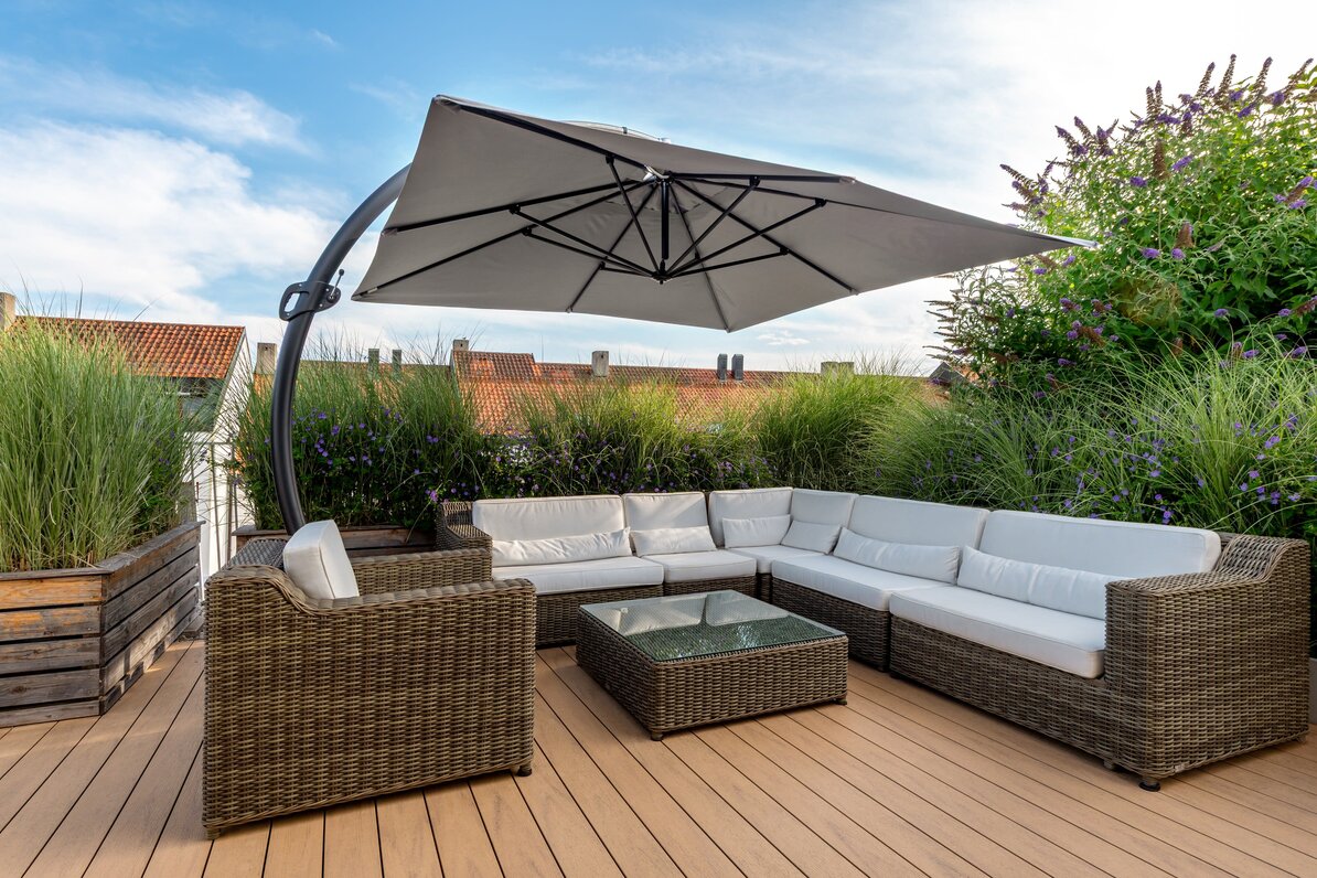 Traumhafte Dachterrasse