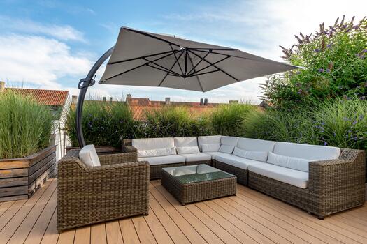 Traumhafte Dachterrasse